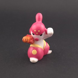 Bandai Pokemon Medicham Finger Puppet Gebrauchte Figur (Loose)