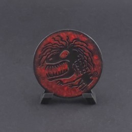 T-Rex (Red) Used Pog slammer (Loose)