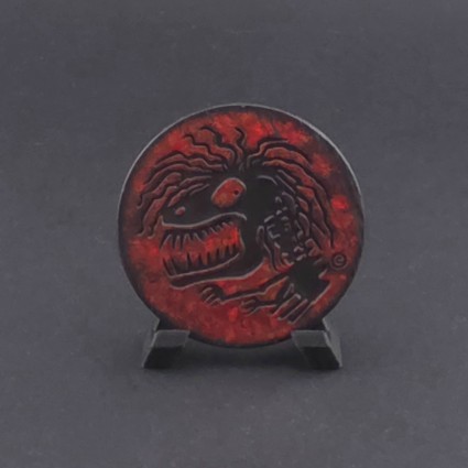 T-Rex (Red) Pog Slammer d'occasion (Loose)