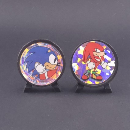 Sonic & Knuckles Pog Slammers d'occasion (Loose)