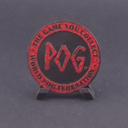 World Pog Federation (Red) Pog Slammer d'occasion (Loose)