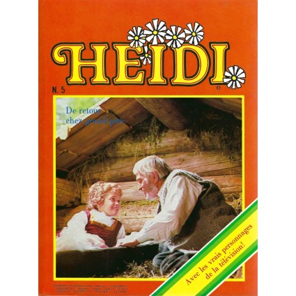 Heidi N°5 Heidi Rencontre son Grand-Père Gebrauchtbuch
