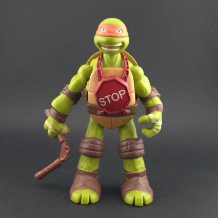 Playmates Toys Les Tortues Ninja TMNT Michelangelo Hand-to-Hand Fighters Figurine d'occasion (Loose)