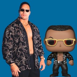 Funko Funko Pop N°46 WWE The Rock Chase Limited Vinyl Figur