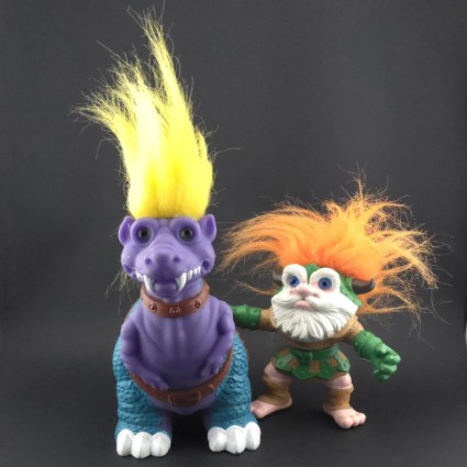 Hasbro Battle Troll Viking Sven + Trollasaurus Gebrauchte Figur (Loose)