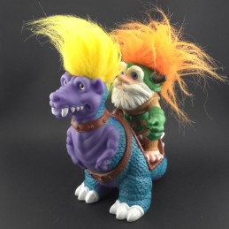 Hasbro Battle Troll Viking Sven + Trollasaurus Gebrauchte Figur (Loose)