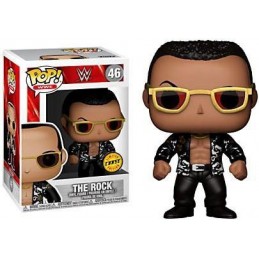 Funko Funko Pop WWE The Rock Chase Edition Limitée