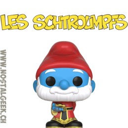 Funko Pop Asia N°206 Les Schtroumpfs Grand Schtroumpf Edition Limité