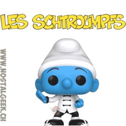Funko Pop Asia N°209 The Smurfs Hefty Smurf Exclusive Vinyl Figure