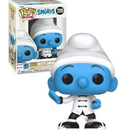 Funko Pop Asia N°209 The Smurfs Hefty Smurf Exclusive Vinyl Figure
