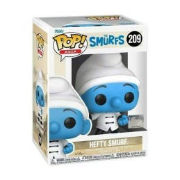 Funko Pop Asia N°209 The Smurfs Hefty Smurf Exclusive Vinyl Figure