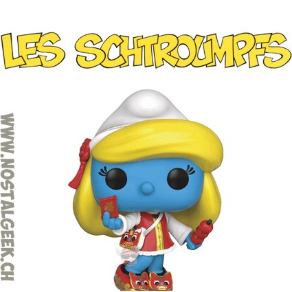 Funko Pop Asia N°207 Les Schtroumpfs - Schtroumpfette Edition Limité