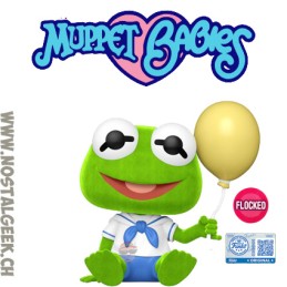 Funko Pop N°1696 Muppet Babies - Baby Kermit Flocked Edition Limitée