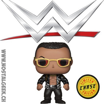 Funko Funko Pop WWE The Rock Chase Edition Limitée