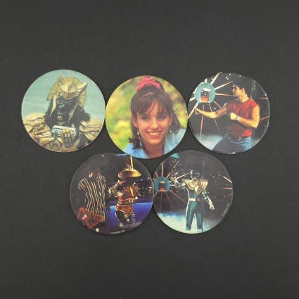 Power Rangers Lot de 5 Pogs d'occasion (Loose)