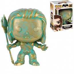 Funko Funko Pop Heroes Batman vs Superman Aquaman Patiné Bronze Edition Limitée