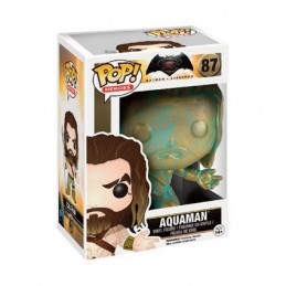 Funko Funko Pop Heroes Batman vs Superman Aquaman Patiné Bronze Edition Limitée