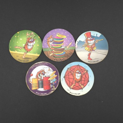 Pogman Set of 5 second hand Pog (Loose).