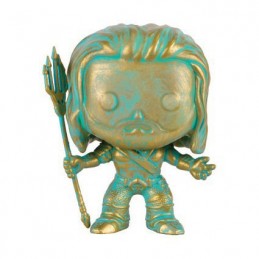 Funko Funko Pop Heroes Batman vs Superman Aquaman Patiné Bronze Edition Limitée