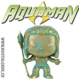 Funko Funko Pop Heroes Batman vs Superman Aquaman Patiné Bronze Edition Limitée