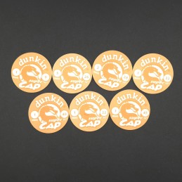 Mortal Kombat Set of 7 second hand Pog (Loose).