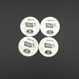 Vico Lot de 4 Pogs d'occasion (Loose).