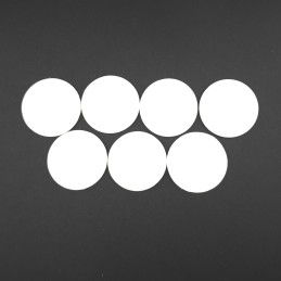 Verschiedenes Lot von 7 gebrauchten Pogs (Loose).