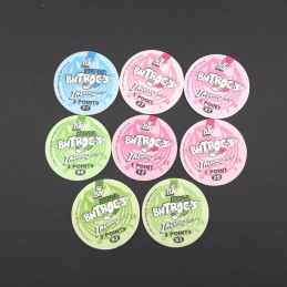 Indiana Jones Lot de 8 Pogs d'occasion (Loose).