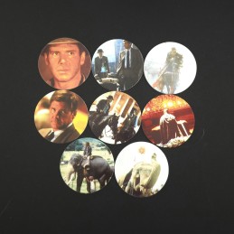 Indiana Jones Lot de 8 Pogs d'occasion (Loose).