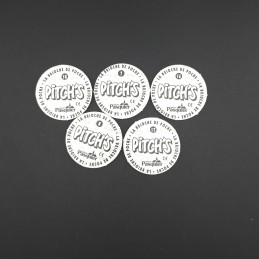Pitch's Set of 5 second hand Pog (Loose).