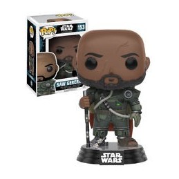 Funko Pop N°153 Star Wars Rogue One Saw Gererra Vaulted Vinyl Figur