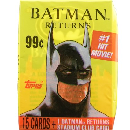 Topps 1992 Topps Batman Returns Pack Sammelkarten, versiegeltes Paket