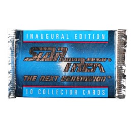 Skybox 1992 Impel Star Trek : The Next Generation Inaugural Edition Sammelkarten versiegeltes Paket