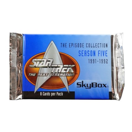 Skybox 1996 Skybox Star Trek : The Next Generation - Season Five Sammelkarten versiegeltes Paket