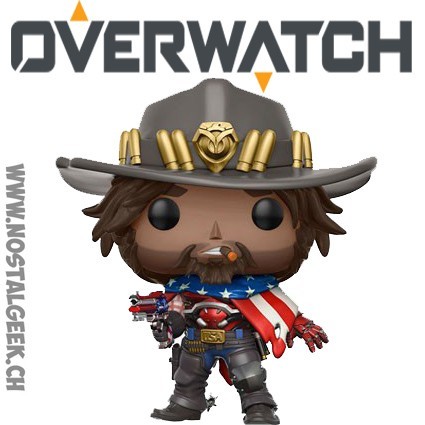 Funko Funko Pop Overwatch USA McCree Exclusive Vinyl Figure