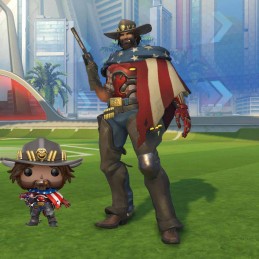 Funko Funko Pop Overwatch USA McCree Exclusive Vinyl Figure