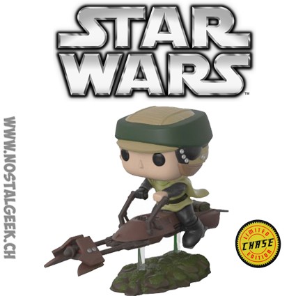 luke skywalker on speeder bike pop