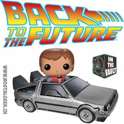 Figurine Funko Pop! Film Retour vers le futur Marty McFly avec Delo