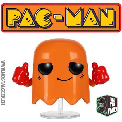 Funko Funko Pop! Games Pac Man Clyde Vaulted Funko Funko Pop! Games Pac Man Clyde Vaulted