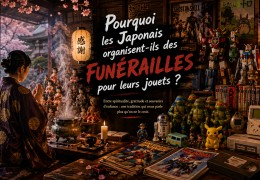 Pourquoi les Japonais organisent-ils des funérailles pour leurs jouets ?