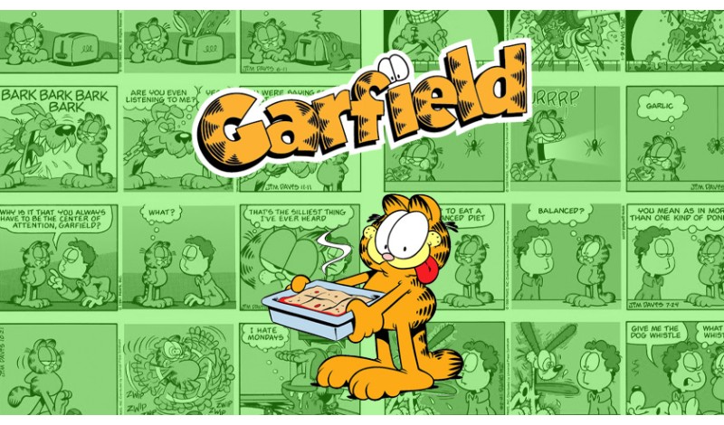 Lasagnes, siestes et sarcasme: voici Garfield le chat!